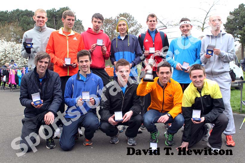 Liverpool Harriers winners of the Northern 12 Stage Relay.